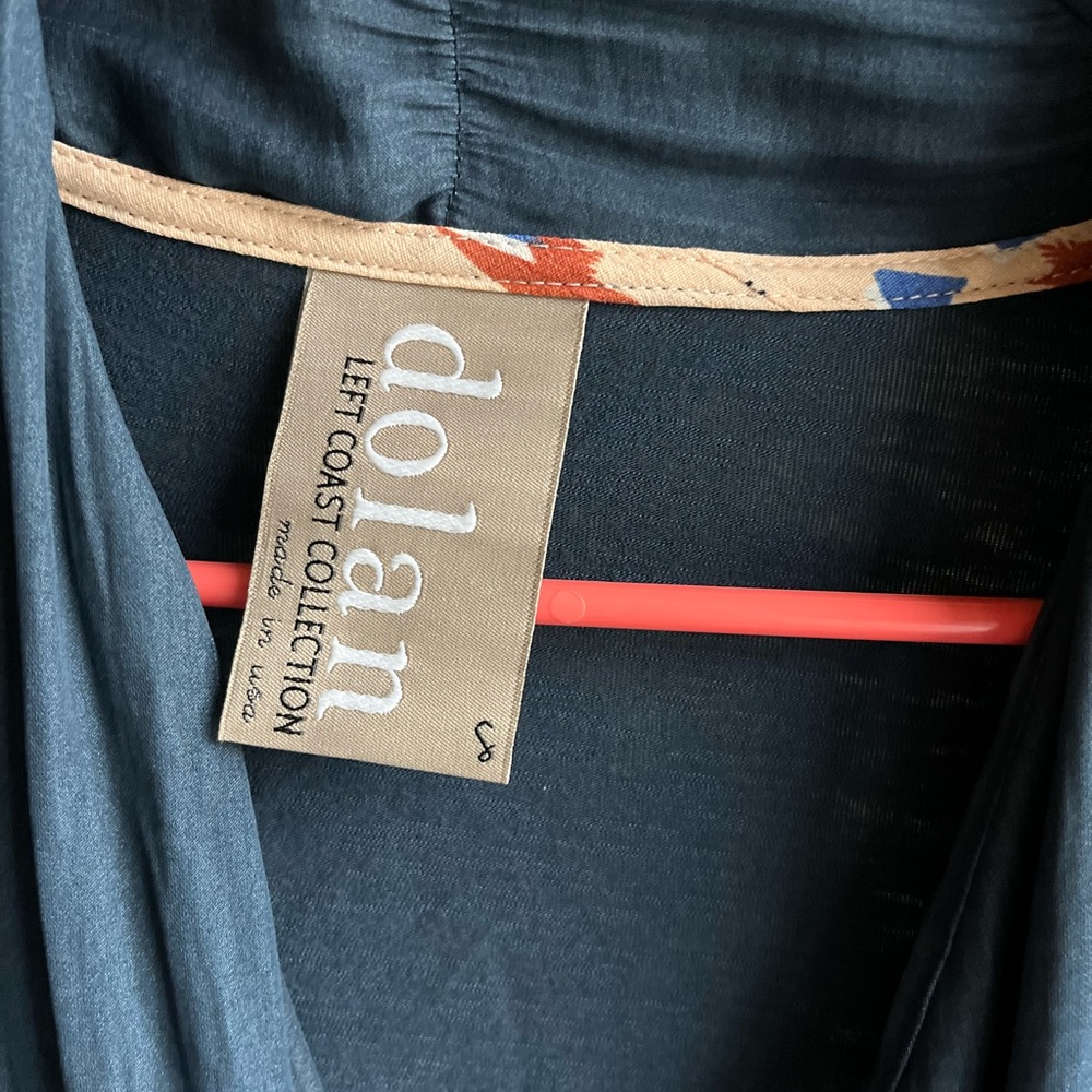 Dolan (Anthro) Tulip Wrap Long Sleeve Top Women's Small